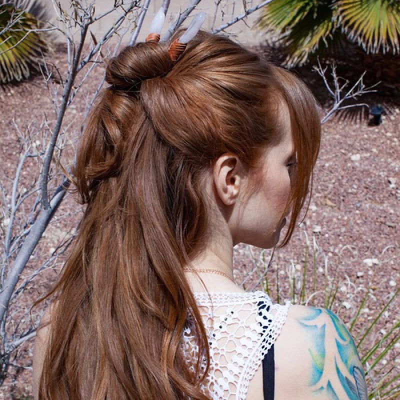 Hair Stick Styling Desert Daisy Jewelry 4